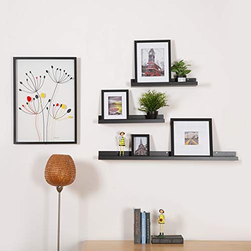 Muzilife 8x10 Shadow Box 3D Picture Frame with Mat, Wood, 1 Pack, Black - color: 1pcs 8x10-black