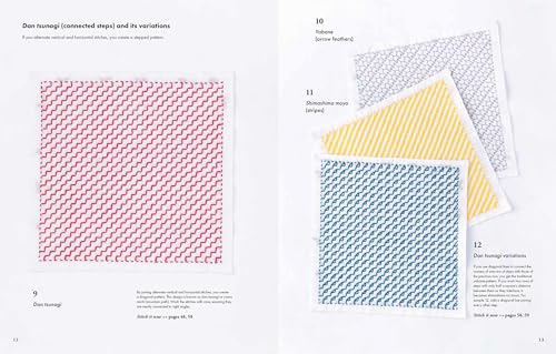Colourful Sashiko: Includes 47 vibrant designs, basic techniques and stunning projects