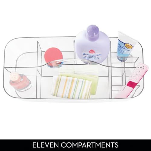 iDesign Plastic Cosmetic Organizer Tote, Clear - size: Large
