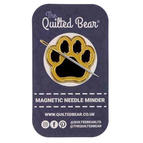 The Quilted Bear Magnetic Needle Minder, Small, Dog Paw - color: Dog Paw