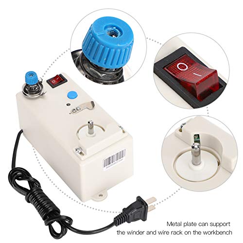 Electrical Bobbin Winder, Automatic Thread Sewing Machine Accessory Durable Automatic Bobbin Winder, Save Time for Home Sewing Industrial Sewing Bobbins