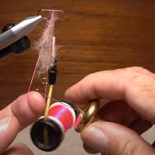 HERCULES Fly Tying Tools, Fly Tying Kit with Bobbin Thread Holder, Wire Threader, Knot Whip Finisher, Hackle Plier, Bodkin, Fly Fishing Lure Making Accessories - color: Twister