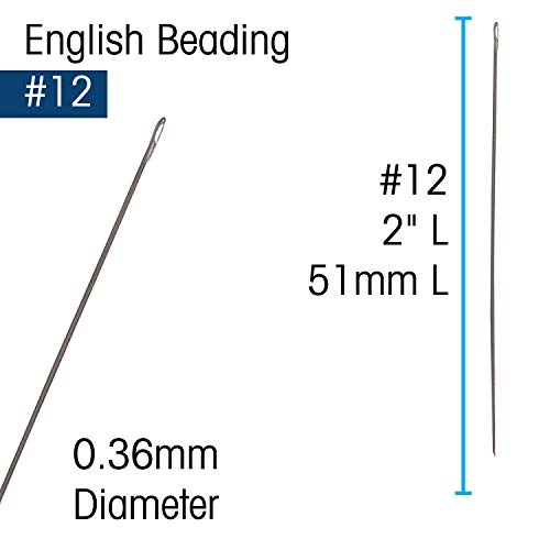 The Beadsmith English Beading Needles