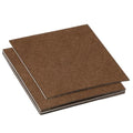 PATIKIL 8x8 Inch Lamp Base Felt, 5Pack 2mm Thickness Square Felt Furniture Pad Soft Adhesive Non-Slip Anti-Scratch Backed Felt for Lamp Furniture DIY Craft, Coffee - color: Coffee, size: 8x8 Inch