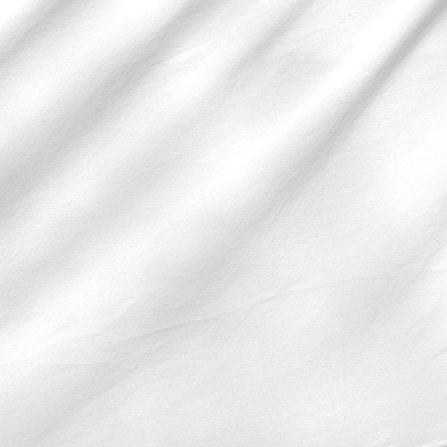 Crafty Cuts 2-Yards Cotton Fabric, White Solid (22164-G55583)