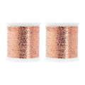Mandala Crafts Metallic Rose Gold Embroidery Floss for Sewing, 218 Yds - color: Rose Gold, size: 200M 218 Yards
