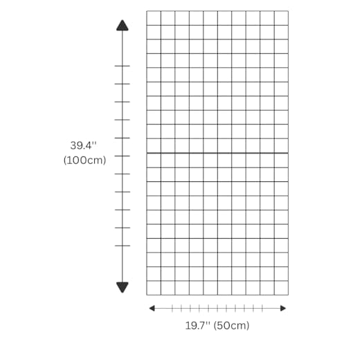 Zweigart Aida Cloth 16 Count – Gray (713), 19.7" x 39.4", 100% Cotton Fabric for Cross Stitch & Embroidery Projects - color: Gray (713), size: 19.7" x 39.4"