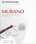 Wizardi Murano 32 Count White 3984/100. Needlework Canvas, Cross-Stitch Fabric, Embroidery Cloth, Needlepoint Canvas. 52% Cotton and 48% Viscose. Precut Zweigart - color: White