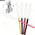 ZhXu Shuo 5 Color/Set Needle Threaders for Hand Sewing & Machine Threading – Plastic Threader Tool for Embroidery, Craft, Quilting, Knitting, DIY Art, Tufting Gun, Lead Wire – Special Crafting