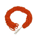 11/0 Glass Seed Beads for Jewelry Making Kit, 2 mm, 12 String Hanks (Dark Orange) - color: Dark Orange