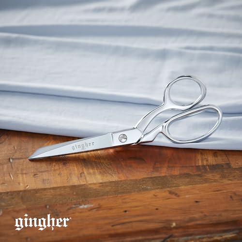 Gingher 8" Serrated Dressmaker's Fabric Scissors for Cutting Clothes - style: 8" Serrated Dressmaker