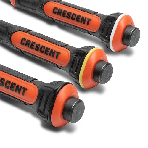 Crescent 3 Piece Set, 5" Gripped Punch - CNPS12332G - style: 3 Pc. Gripped