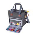 LUXJA Large Knitting Bag with Shoulder Straps, Gray - color: Gray, size: Large