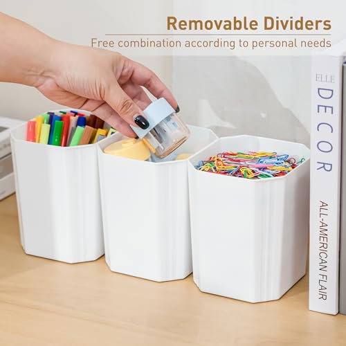 Citylife 17QT 2Packs Clear Craft Organizers and Storage Bins with Lids - size: 17 Qt- 2 Pack- W