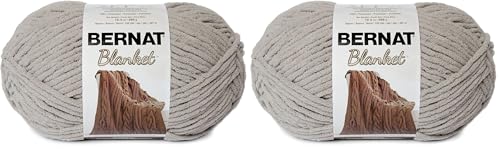 BERNAT Blanket BB, Pale Gray (Pack of 2) - color: Pale Gray, size: 2 Pack