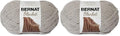 BERNAT Blanket BB, Pale Gray (Pack of 2) - color: Pale Gray, size: 2 Pack