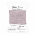 3-Strand Silk Needlepoint Thread, 10 Yard Smooth & Lustrous Silk Thread for Needlepoint, Hand Embroidery, Sewing & DIY Needlework to Family and Friends(Grayish Purple) - color: Grayish purple