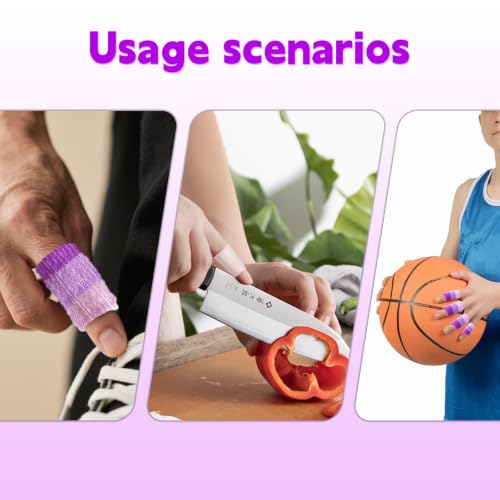 20 PCS Crochet Finger Guard and 10 PCS Gel Finger Sleeve Protectors