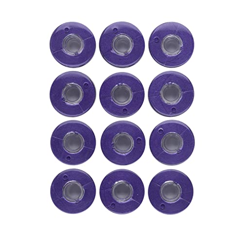 Sew Great Sewing Machine Prewound Bobbin 60 Weight Polyester Thread 12-Pack #499 Rodeo Queen Purple - color: Rodeo Queen