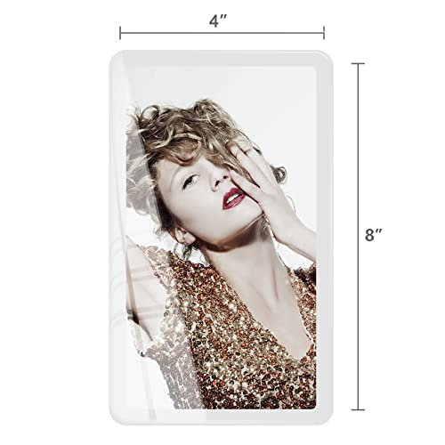 Bluesun 4×8 Picture Frame White, Vertical & Horizontal Wall & Tabletop - color: white, size: 4x8 （1 Pcs）