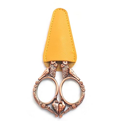 4.5" Vintage European Style Scissor for Cross Stitch Embroidery DIY