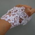 6cm*2yards Pure White Luxury Beaded Embroidery Flower lace Appliques for Wedding Dresses Rhinestone Applique Patches Embroidery lace parches ropa (Pure White Color)… - color: pure white color