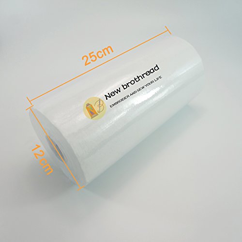 New brothread Tear Away Embroidery Stabilizer 10" x 50 Yd Roll - size: 10"x50yd roll