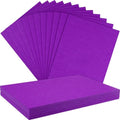 NEBURORA 12 Pcs 2mm Thick Stiff Felt Sheets for Crafts Sewing(Purple) - color: Purple