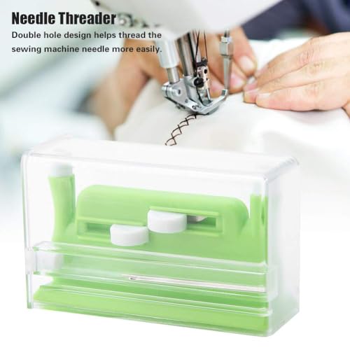 Automatic Needle Threader - Sewing Desk Tool with Case, Easy DIY Hand Tool