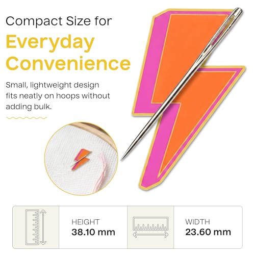Aspen Lane Magnetic Needle Minder Needlepoint Accessory (Bolt Orange) - color: Bolt Orange