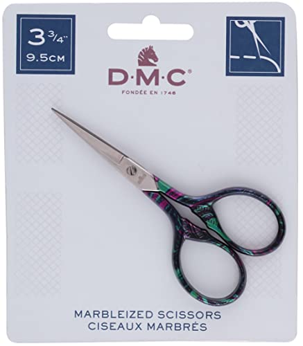 DMC 6127/3 Marbleized Scissor, 3-3/4-Inch, Purple Essence