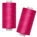 All Purpose Sewing Thread-2 Spools of Hand Polyester Sewing Thread for Sewing Machine for Hand and Machine Sewing(Dark Dusty Rose, 2 spools) - color: Dark Dusty Rose