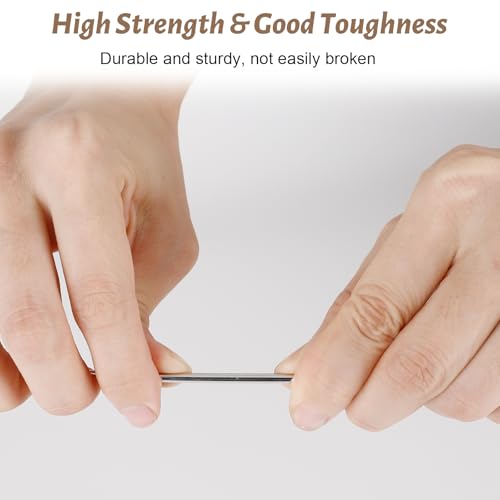 2 PCS Professional Upholstery Needle, 12'' Long Sewing Needles, Large Eye Hand Sewing Needles, with Needle Storage Tube, for Home Upholstery, Carpet, Leather, Canvas Repair Stitching
