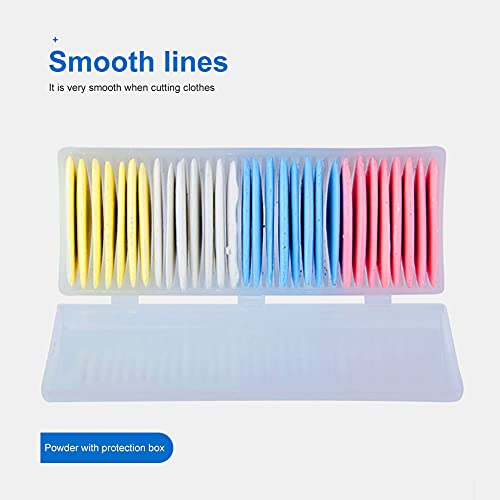OZXTYO Triangle Tailors Chalk 30Pcs,Sewing Fabric Chalk - color: 30 PCS