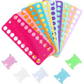 10 Pcs Embroidery Floss Organizer, Plastic Cross Stitch Thread Holder