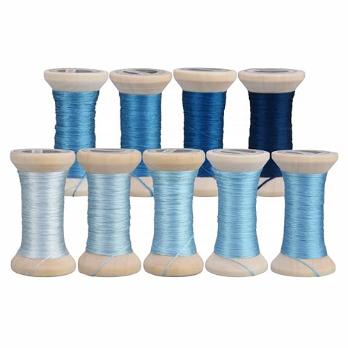 Natural 100% Mulberry Handmade Embroidery Silk Thread Silk Floss (64) - color: 64