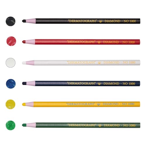 HOMSSEM 12-Pack Multi-Surface China Marker & Peel Off Grease Pens -Green - color: Green