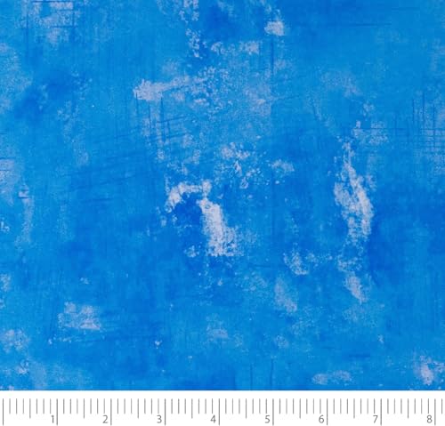 ROC-lon® 100% Cotton, 108" Wide, Preshrunk, Lightweight, Quilt Backing Fabric for Sewing and Craft Tone On Tone Blue, 3 Yard Cut - color: Tone on Tone Blue, size: 3 yard pre cut