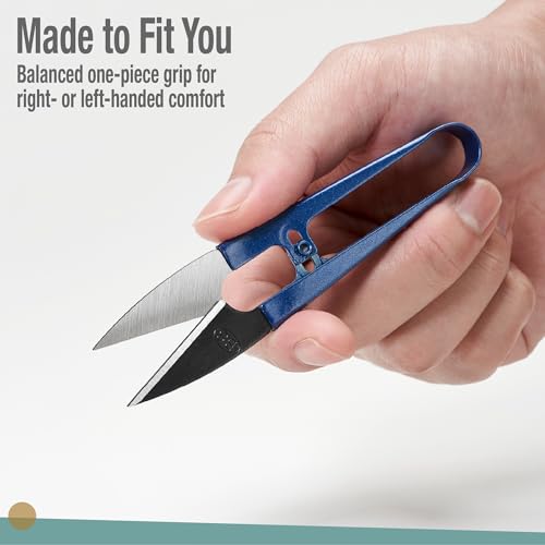 Beaditive Sewing Scissors (12-Piece Set) High-Carbon Steel Thread, Yarn, Embroidery Clippers | Handheld Snippers for Arts, Crafts, and DIY Projects | Multipurpose Use