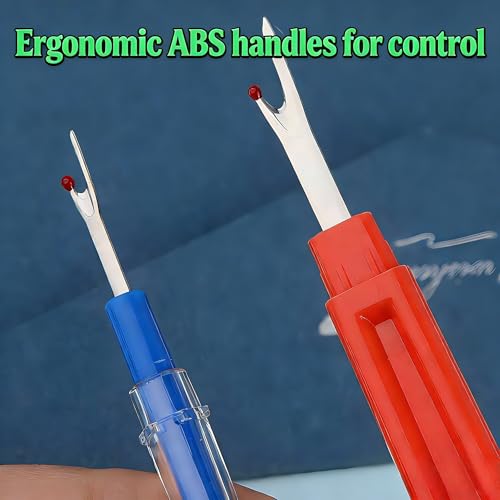 YOFAN Seam Ripper Kit, 7-Piece Thread Remover with Snips for Sewing