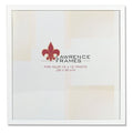 Lawrence Frames 755812 White Wood Picture Frame, 12x12 - color: White, size: 12X12