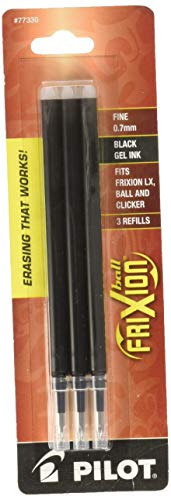 Refill For Frixion Erasable Gel Ink Pen (Set of 3) [Set of 2] - size: (Pack of 2)