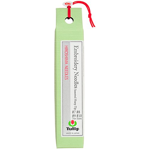Sewline Tulip Embroidery Needles, Assorted Thin, 8/Pack