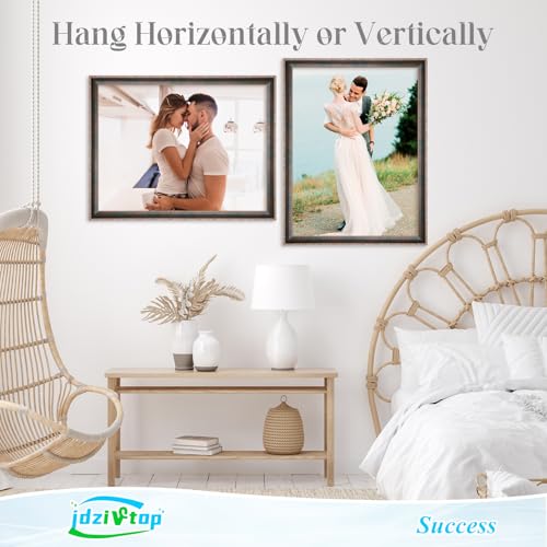 18x24 Frame Vintage Green, Ornate 24x18in Picture Frame with Floral Trim, for 18 x 24inch Gallery Photo Pic with HD Plexiglass, 1.6in Widen 0.8in Thick, Horizontal Vertical Wall Display - color: Vintage Green, size: 18x24in