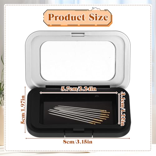 Needle Holder Magnetic Case Sewing Pin Storage Boxes, 1Pcs