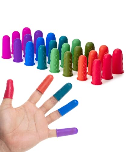 Mr. Pen- Hot Glue Gun Finger Protectors, 24 pcs - color: Deep Bright, size: 24 pcs