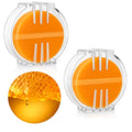 Maitys 2 Pcs Thread Wax Beeswax for Hand Sewing,Deep Yellow, Clear Case - color: Deep Yellow, Clear Case