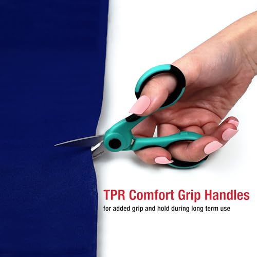 SINGER 4.5" Serger & Detail Embroidery Scissors, Sharp Tip, 6 Count - style: 6-Pack