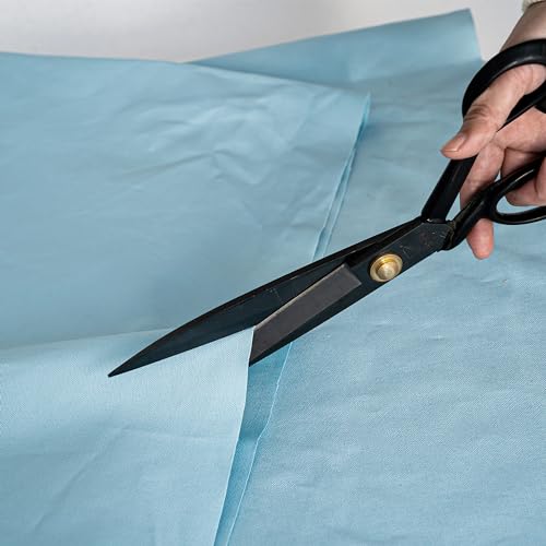 Simple&Opulence 100% Cotton Canvas Fabric 10oz. 59 Inch by The Yard, Nature Duck Fabric Textile Medium Weight for Painting, Sewing, Crafts, Embroidery, Bag, Handmade Home Decor(1 Yard, Sky Blue) - color: Sky Blue, size: 1 Yard
