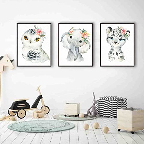 Tiwabb 6 Pack Animal Stamped Cross Stitch Kits for Adults Beginners - color: Animal Cross Stitch Kits